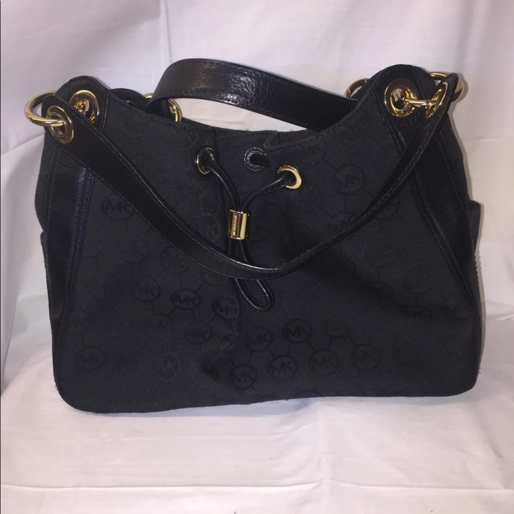 Michael Kors 14” x 10” Black Shoulder Bag